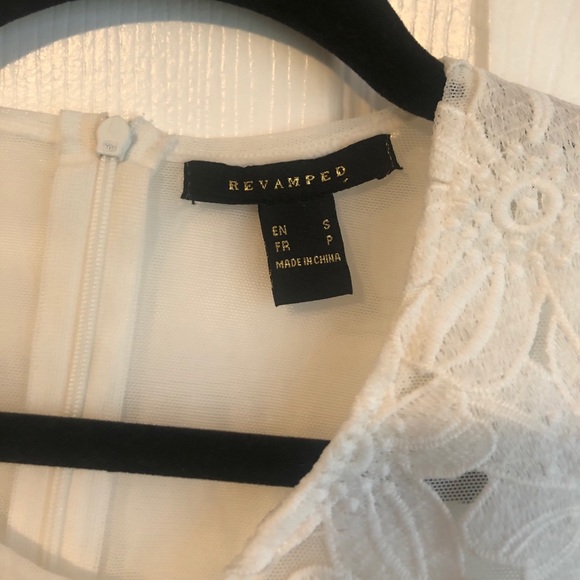 White Sheer Bodysuit - Picture 4 of 4